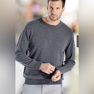 Allen Solly 100 % pure Cashmere Men’s Grey Sweater size M
